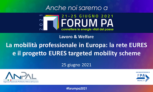 immagine Al Forum PA si parla di Eures e del progetto EURES targeted mobility scheme 